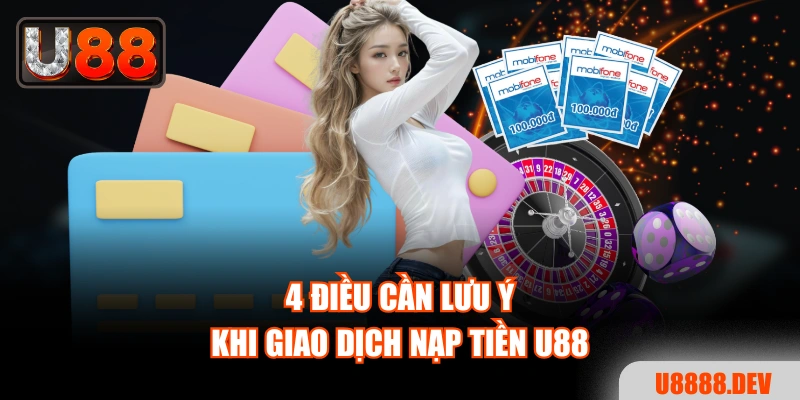 Nạp Tiền U88 - Khởi Đầu Cuộc Vui, Dễ Dàng Thắng Lớn