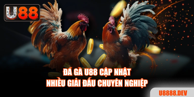 Đá Gà U88 - Sân Chơi Chuyên Nghiệp Quy Tụ Hàng Trăm Chiến Kê