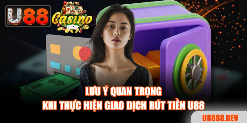 Hướng Dẫn Rút Tiền U88: Giao Dịch An Toàn, Đơn Giản